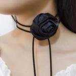 Handmade Collar Wrist Flower Silk